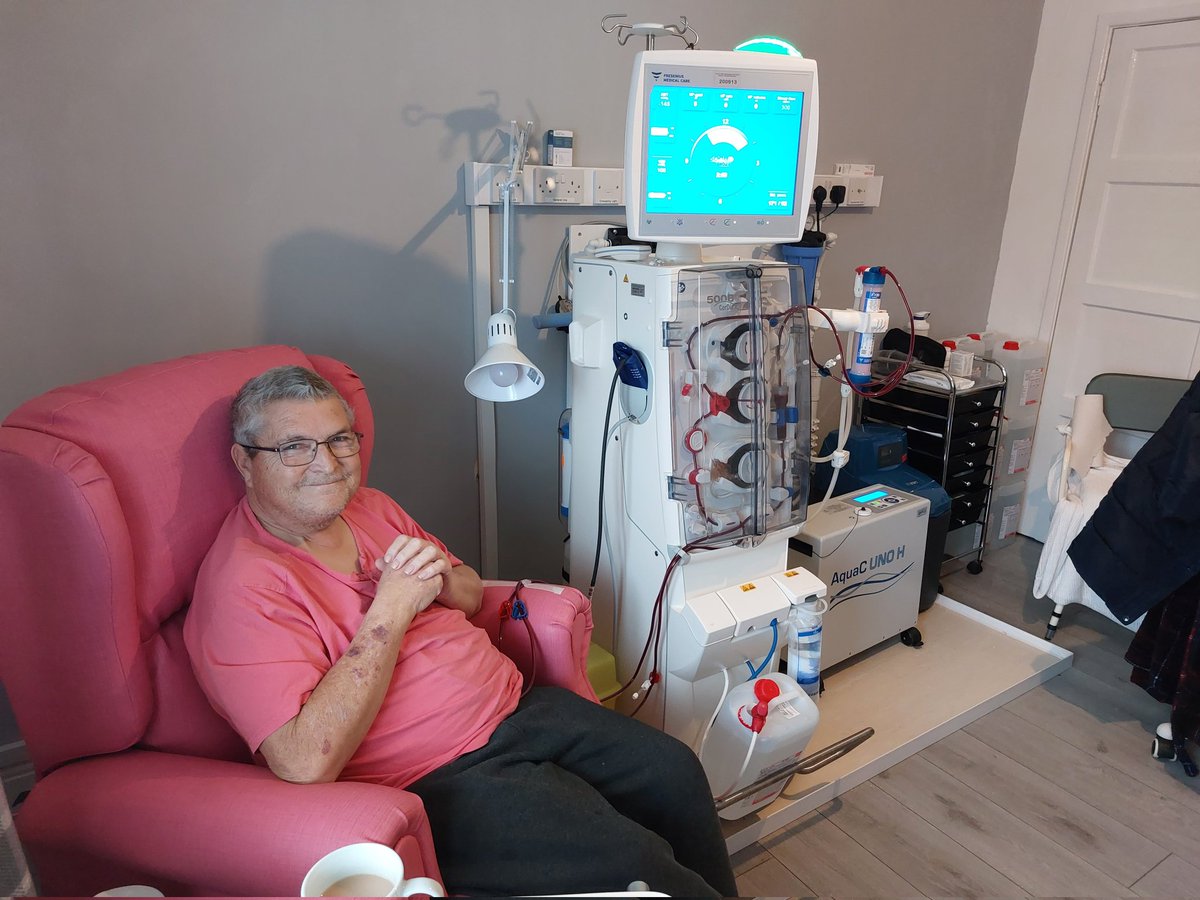 Vic Ness (@vicness1) on Twitter photo First dialysis session at home 🏡 Well done Andy ! So happy for you <a href="/jackharrys/">Head of Nursing for JCCISM</a> <a href="/RenalJCUH/">JCUH Renal Services</a> <a href="/fayevb/">Faye Brown</a> First dialysis session at home 🏡 Well done Andy ! So happy for you <a href="/jackharrys/">Head of Nursing for JCCISM</a> <a href="/RenalJCUH/">JCUH Renal Services</a> <a href="/fayevb/">Faye Brown</a>