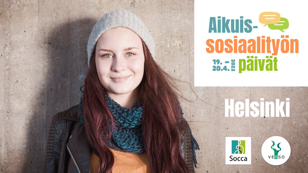 Valtakunnallisten aikuissosiaalityön päivien 19.-20.4. 2023 ohjelma julkaistaan maanantaina ja ilmoittautuminen alkaa! Päivät järjestetään Helsingissä. Stay tuned! Järjestäjinä sosiaalialan osaamiskeskukset Socca ja Verso
#aikuissosiaalityo #aikuisosiaalityonpaivat