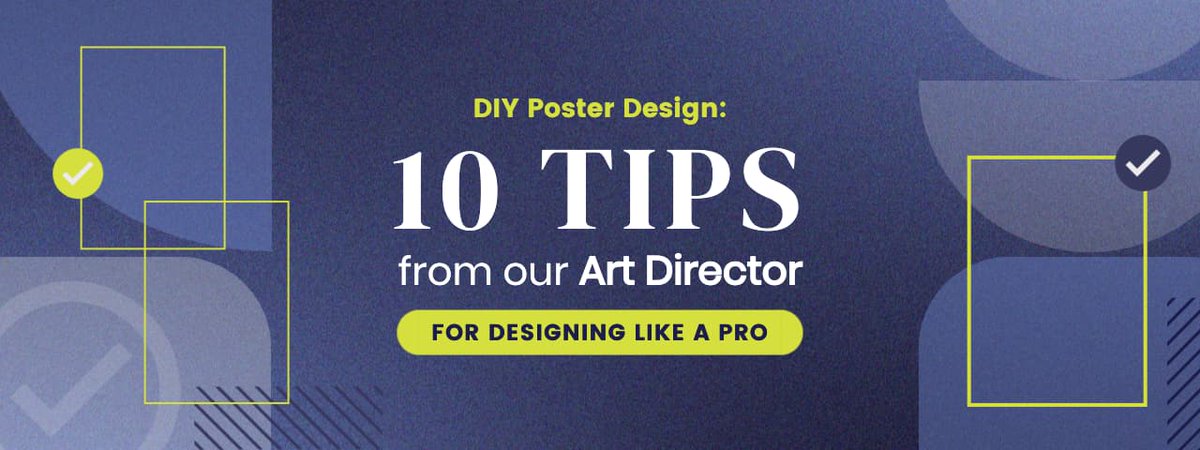10 things you should keep in mind when designing POSTERS! Our Art Director, Kris, dives in to show you what you shouldn't do, and how to fix it, for an effective large format promotion. about.easil.com/diy-poster-des…