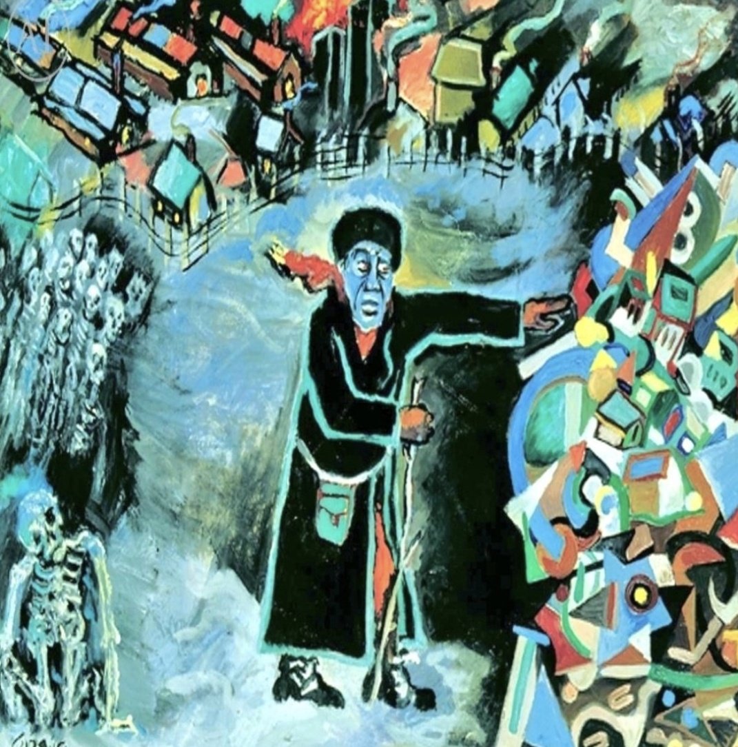 Letnapark's tweet photo. #WeRemember

Adolf #Frankl, 1903 Preßburg/Bratislava - Wien; nach Kunststudium in Brünn/Brno, Karikaturist, Werbeplakate, 
1944 Deportation KZ #Sered, #Auschwitz-#Birkenau

27.1.1945  befreit in #Althammer, 1949 nach Wien. 

Werk: *Visionen aus dem Inferno*
[Der Schrei; Rückkehr] https://t.co/Hg1IlD4XZU