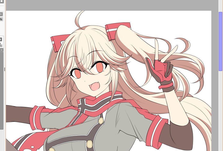 「髪の毛とかこれくらいのあっさりした塗りの方がいいのかなぁとか思ったり思わなかった」|へびつけぇ（4/3新規絵更新・絵仕事&skeb募集中）のイラスト