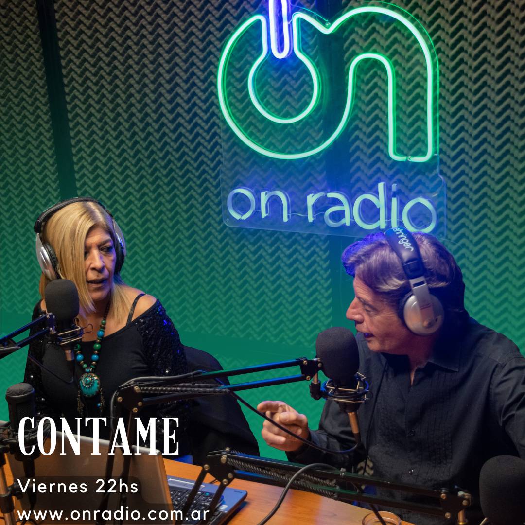 El momento del día para relajarte y disfrutar de mucha música, entrevistas y buena compania 🎶🎙️

📻 #Contame
🛡️ Viviana Cohen
⏱️ Viernes 22hs

📸PH @maxipezzart

OnRadio Seguinos a través de nuestra web 🔗 bit.ly/EnVivoOnRadio o App 🤳📲 bit.ly/AppOnRadio