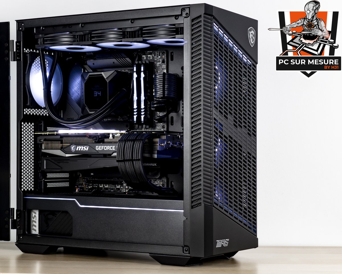 Hardware31AL's tweet image. 🛠Un PC draconique - Montage MSI MPG Velox 100P Airflow🛠

#AtelierH31 
🔧 INTEL 13600KF / KINGSTON 32 Go
🔧 MSI Z690 / K360 V2
🔧 MSI RTX 3080 / MPG A850G PCIE5
🔧 OCDESIGN Kit 180 °

💻 La config complète : 
boutique.hardware31.tech/?p=16674

📢 Le DISCORD🎮
discord.gg/xcR4R4DyWY