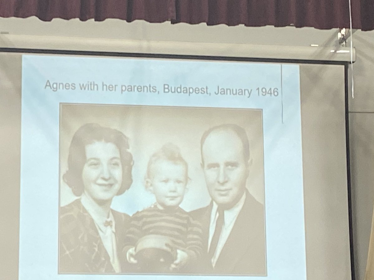 An incredible atmosphere as the whole school gathers to hear from <a href="/GrunwaldSpier/">Agnes Grunwald-Spier</a> today for #HolocaustMemorialDay with <a href="/SuttonHighSixth/">SHS Sixth Form</a>.