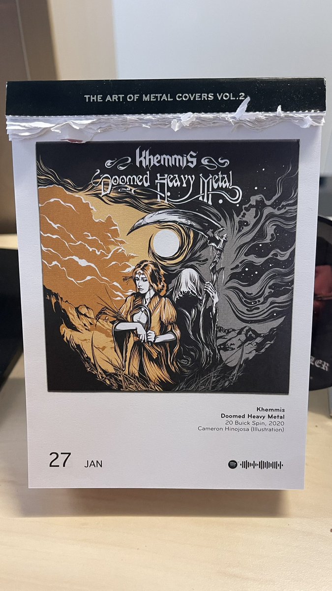 27. Jabuar 2023
Khemmis - Doomed Heavy Metal
Zum Glück nur ne EP mit 3 Songs (und 3 Livesongs, die geb ich mir aber nicht). Sterbenslangweilig, lieber Manowar.