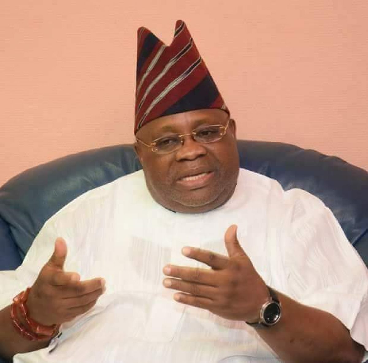 yabaleftonline's tweet image. Tribunal annuls Ademola Adeleke’s victory, declares Oyetola Osun gov