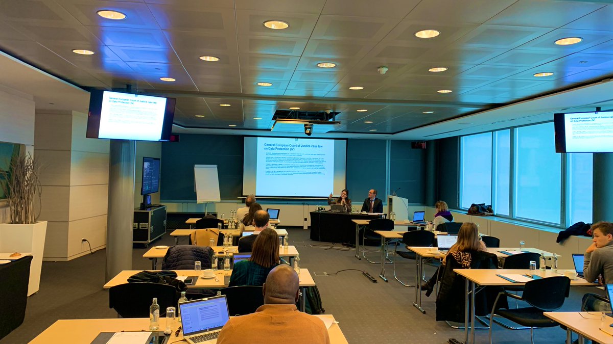 Good to be back <a href="/BSC_competition/">BSC</a> for a great lecture on the intersection between #GDPR and the #AIA by <a href="/anna_colaps/">Anna Colaps</a> and Laurent de Muyter.