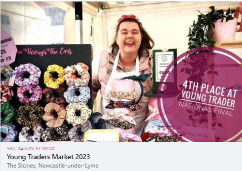 We're launching the news of our Young Traders 2023 market event and would like all 16-30 year olds wanting to start their business journey to get in touch for a free stall on Saturday 24 June.
<a href="/marketsmatter/">NMTF</a> #youngtraders