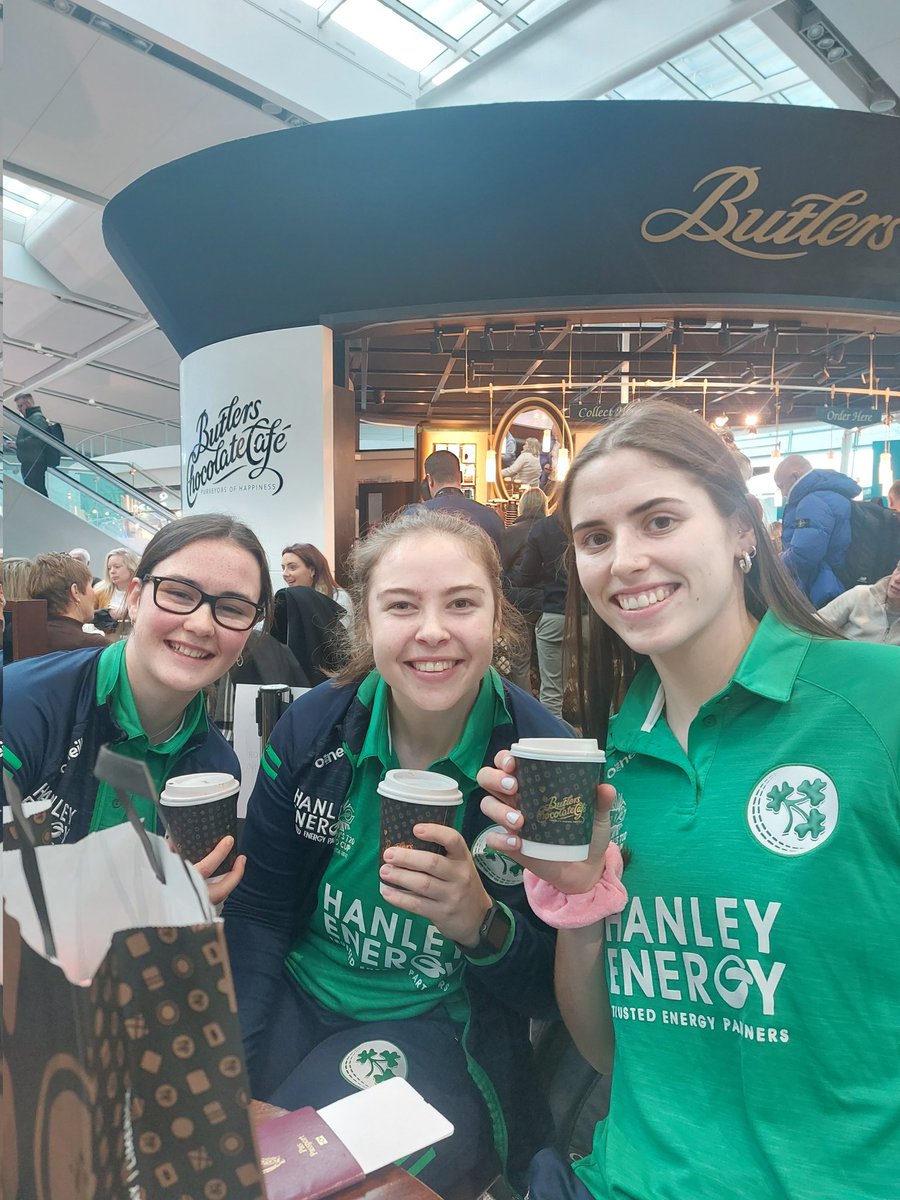 Thanks to <a href="/ButlersChocs/">Butlers Chocolates</a> for the treats on route to the World Cup 🤌