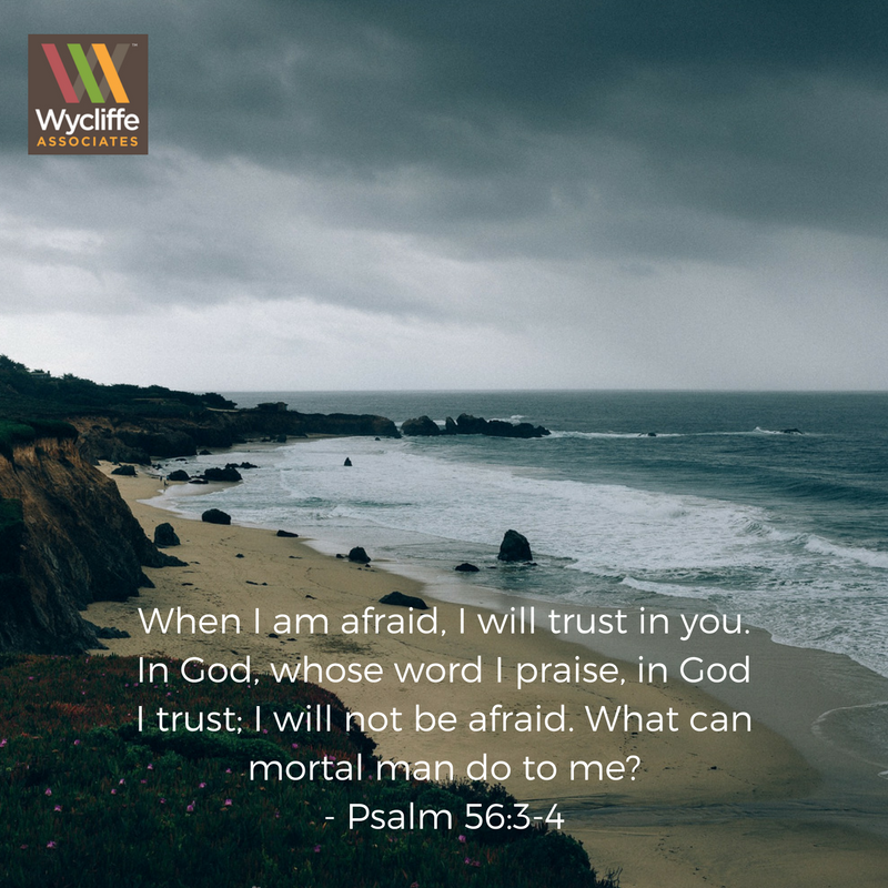 WycliffeAssoc's tweet image. A great passage to remember on those days when encouragement and support are needed!