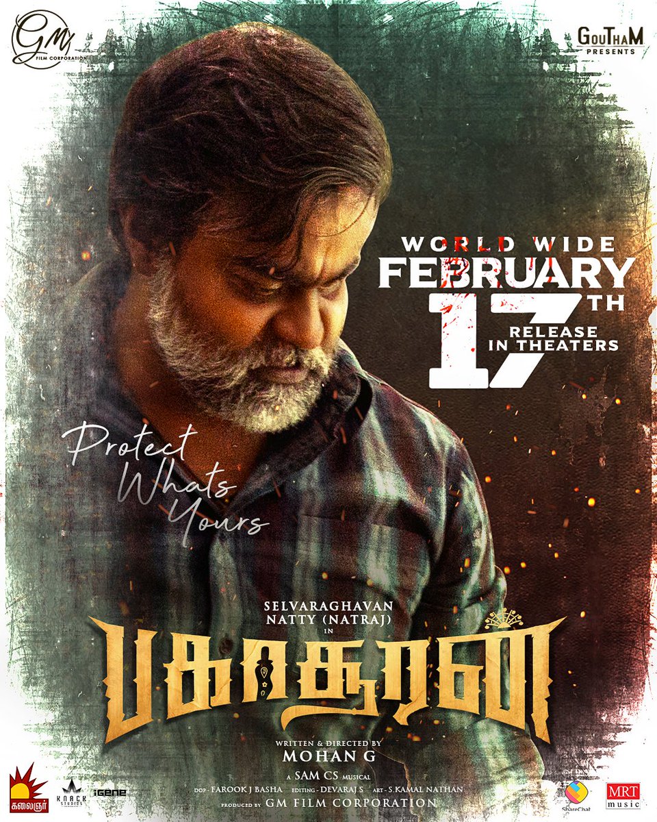 mohandreamer's tweet photo. திரெளபதி தாய் மற்றும் ஈசன் அருளுடன் #பகாசூரன் திரைப்படம் வரும் பிப்ரவரி மாதம் 17 ம் தேதி வெள்ளிக்கிழமையன்று உங்கள் அபிமான திரையரங்குகளில் வெளியாகிறது.. பகாசூரன் யார் என்று காண தயாராகுங்கள் 🙏❤️
@selvaraghavan @natty_nataraj @SamCSmusic https://t.co/HuvlNyAuVE