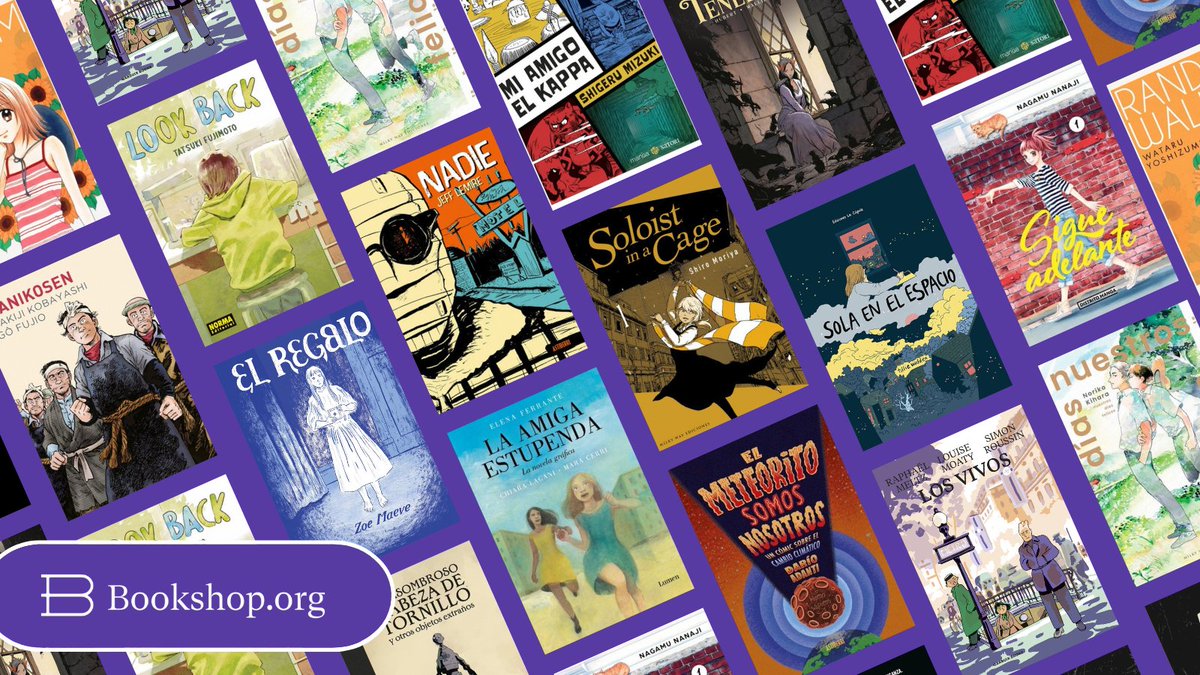 📩¡Viernes de newsletter! Hablamos de novedades de cómic, manga y novela gráfica y te traemos las recomendaciones de las librerías. 

Puedes leerla aquí: mailchi.mp/bookshop.org/c…