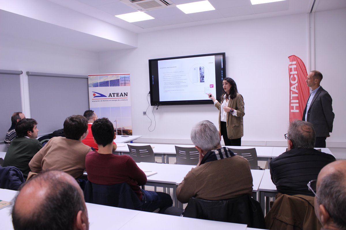 AteanAsociacion's tweet photo. Gracias a @Hitachicool_ES por su interesante #martestécnico de #aerotermia y #fotovoltaica a #AmaraNzero por su participación y a @Epymesevilla por acogernos en su sede. Un éxito de público y de ponencia. https://t.co/5U3H9heS3g