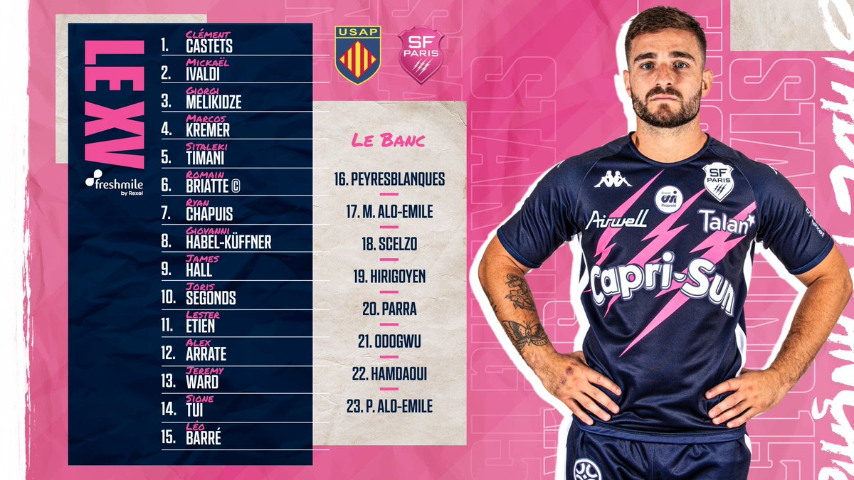 Stade Français Paris tweet media