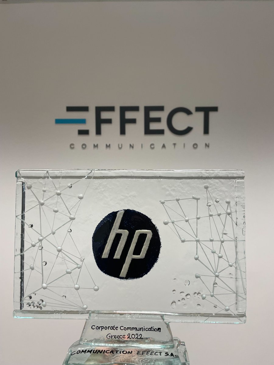 _EFFECT's tweet photo. 💯 The perfect week closure for our team is official.
Our client @HP through its Annual Partner Event, awarded our team as their Corporate Communication Partner and we couldn't be happier.

#communicationeffect #effectmoments #CorporateCommunicationPartner #award https://t.co/gSqHrba83T