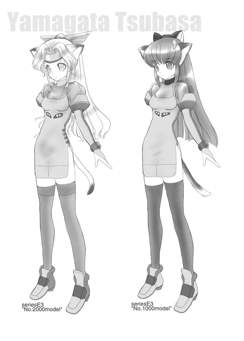 銀翼復活記念!(ただしカラーの方は400系#鉄道擬人化 