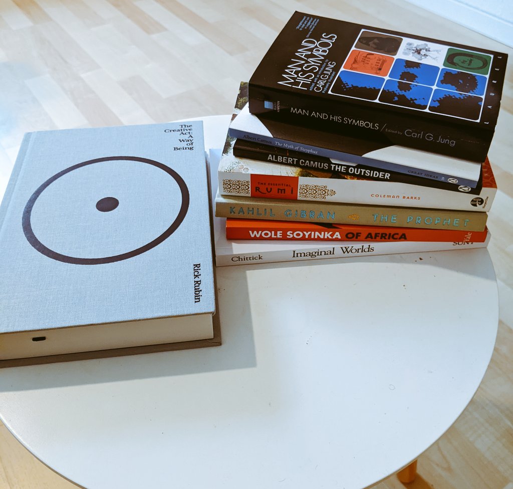 New arrivals 🙂: Twitter sold me on  <a href="/RickRubin/">Rick Rubin</a> book. 
Will get to know what the buzz is all about soon

#readingcommunity