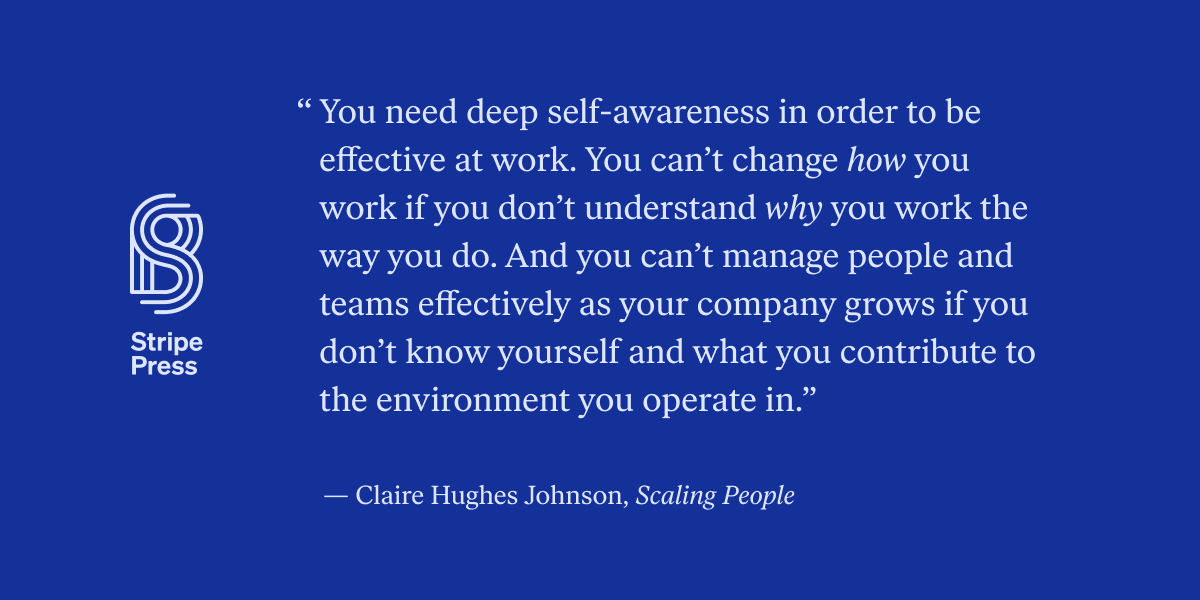 stripepress's tweet photo. 💬 @chughesjohnson on why self-awareness is a fundamental part of being an effective leader and manager.

https://t.co/8dsexrOjEB https://t.co/UtOGKCcEq7