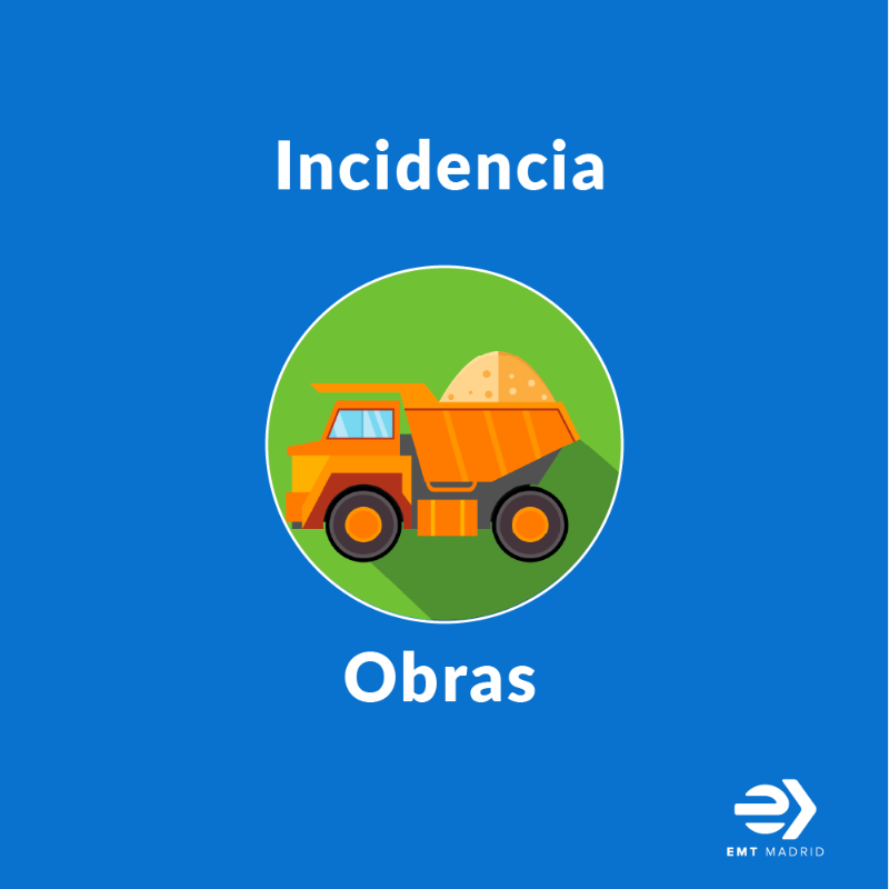 EMTincidencias's tweet photo. 🗓️ Esta noche
🕙 De 00:00 a 3:00 horas
🚌 Línea N10 modifica sus itinerarios en Sierra de Cadí por obras
