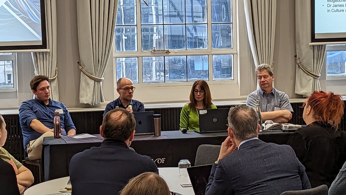 Today's panel discussion features our own Director, Ian; Dr Julie Gildon, Reader in Asian Studies; @stefankrauseh2o, Professor of Ecohydrology and Biogeochemistry and Dr James Riley, Research Fellow at Institute for STEMM in Culture and Society #BirminghamPlasticsNetwork