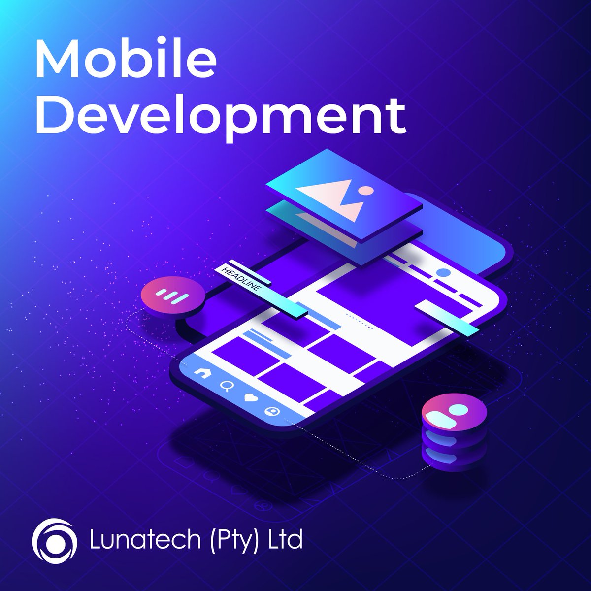 We aim to deliver mobile development that works well, is visually appealing, stable, secure and efficient. lunatech.co.za/about/

#Software #Company #Service #Design #Code #Digital #Technology #Lunatech #JBay #Local #Powerhouse #Quality #Professional #Innovation