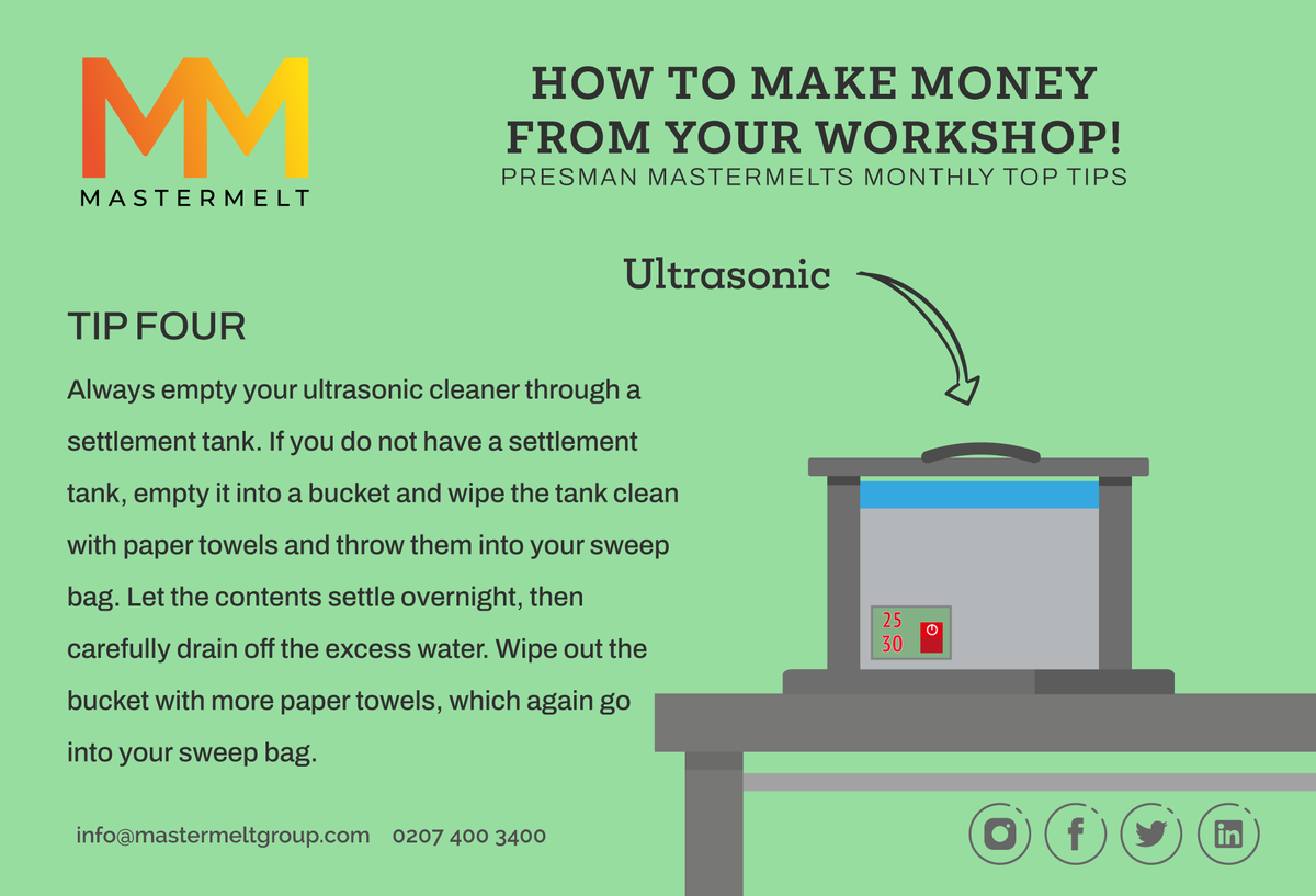 This months jewellery reclamation #TOPTIP!
Don't throw money down the drain.....literally!
#Goldsmith #Silversmith
