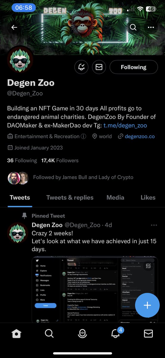 Adeckta's tweet photo. @Degen_Zoo https://t.co/aLyW94M5hw
