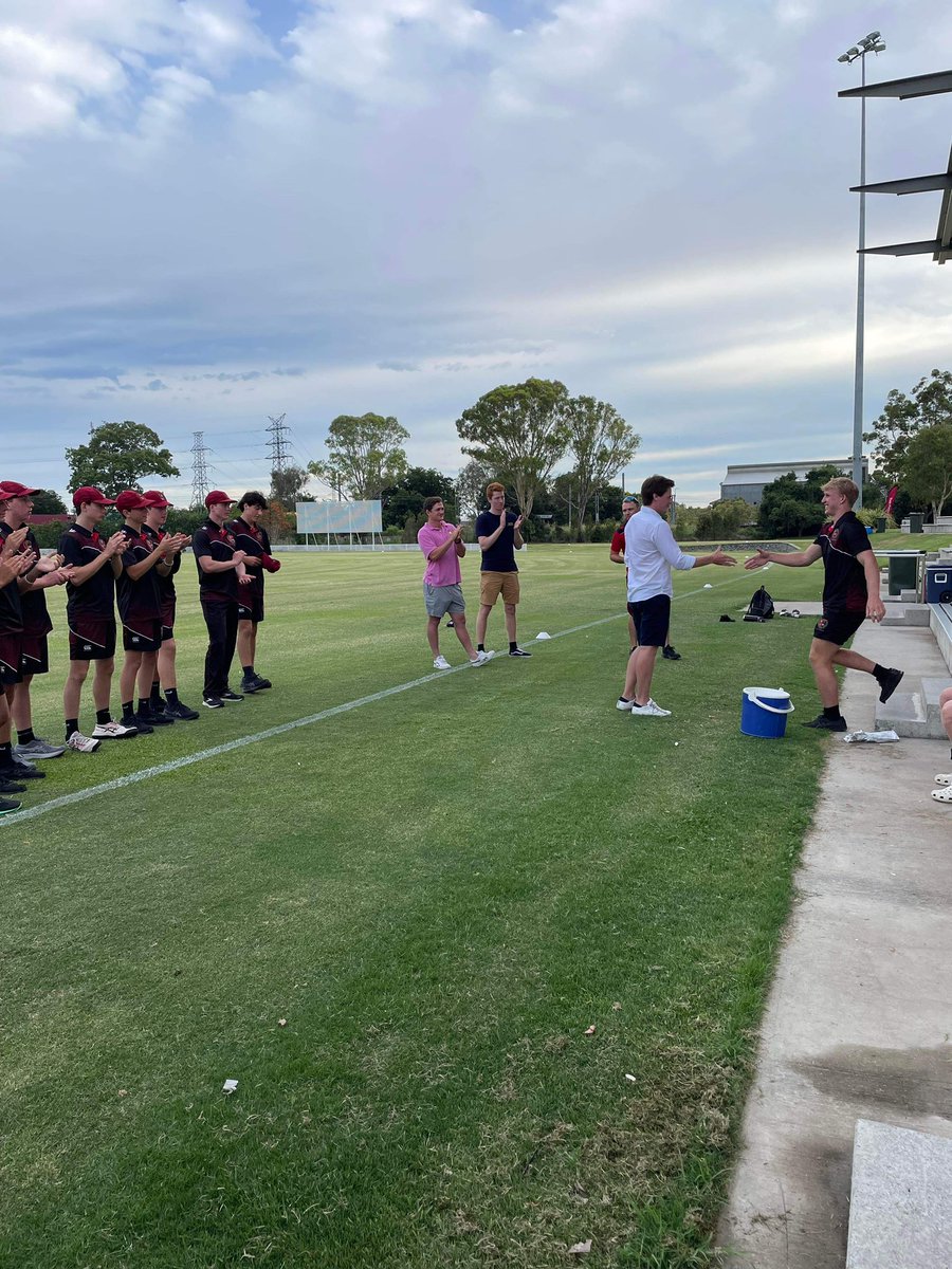 TerraceCricket's tweet photo. 1st XI Cap Presentation

A special congratulations to the 9 cricketers who will be making their 1st XI debuts this weekend. ⚫️🔴🏏 https://t.co/I5m90eR7Vt