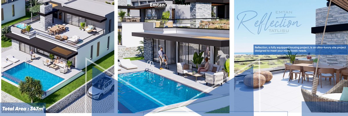 emtancons's tweet photo. 🤩🤩
For detailed info;
📱+90 546 991 90 90/ +90 548 853 02 49
📍Tatlısu – North Cyprus
.
#luxuryrealestate #rentalproperty #exterior #bungalow #swimmingpool #furnished #residences #villaforsale https://t.co/ETtS2VM87S