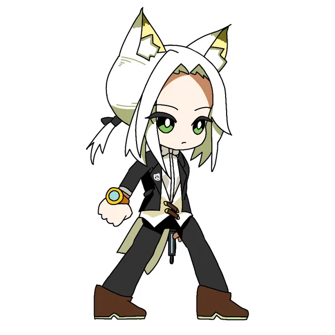 SDキャラ動かしやすさという点ではオリジナルケルシーに次ぐ。でこ出しで愛くるしいデザインとなり、個人的にもお気に入りの一作である。 