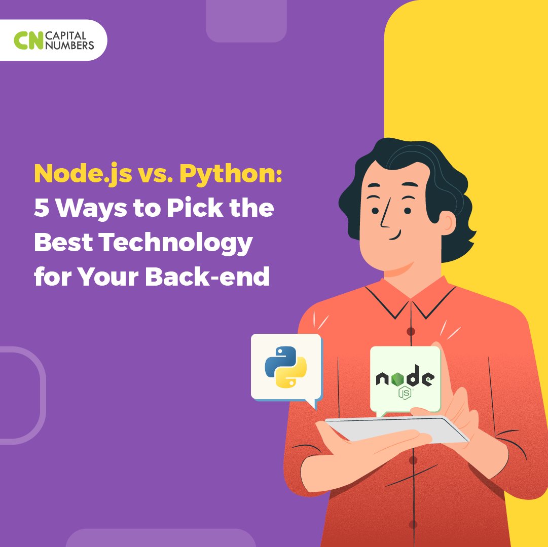 _CNInfotech's tweet image. Node.js or Python? Which technology would be perfect for your back-end development?
Learn here - bit.ly/3kOKie1
#Nodejs #Python #NodejsvsPython