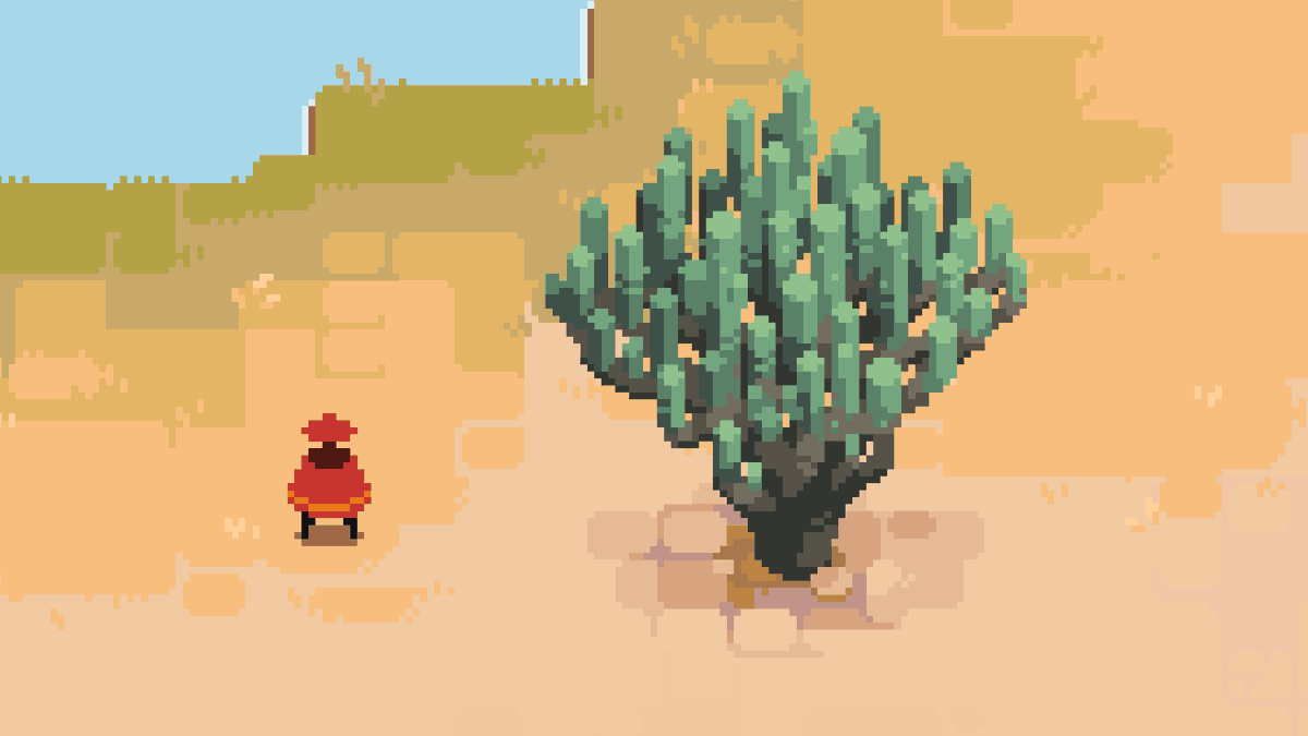 A Cactus Or A Tree - round two

#pixelart