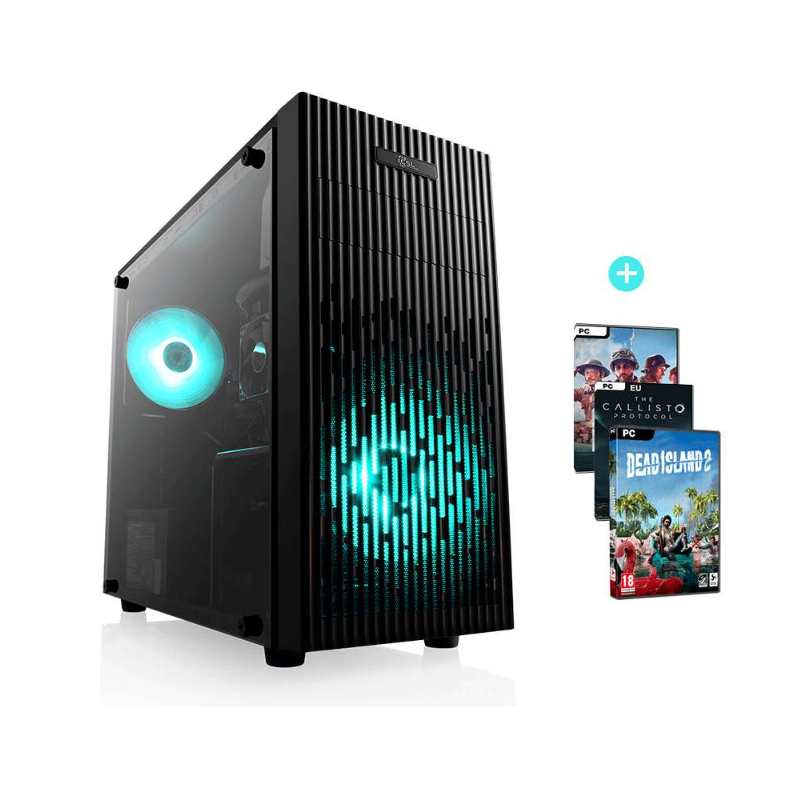 Dealabs's tweet photo. 🚀
PC gaming pas trop cher 
🔹 Ryzen 5 5500
🔹 RX 6600 (8 Go)
🔹 SSD NVMe 512 Go
🔹 RAM 16 Go (3200 MHz)
= 590€ 
➡ https://t.co/sc9yrHFEmE ⬅ 
#bonplan https://t.co/KODOecdsFj