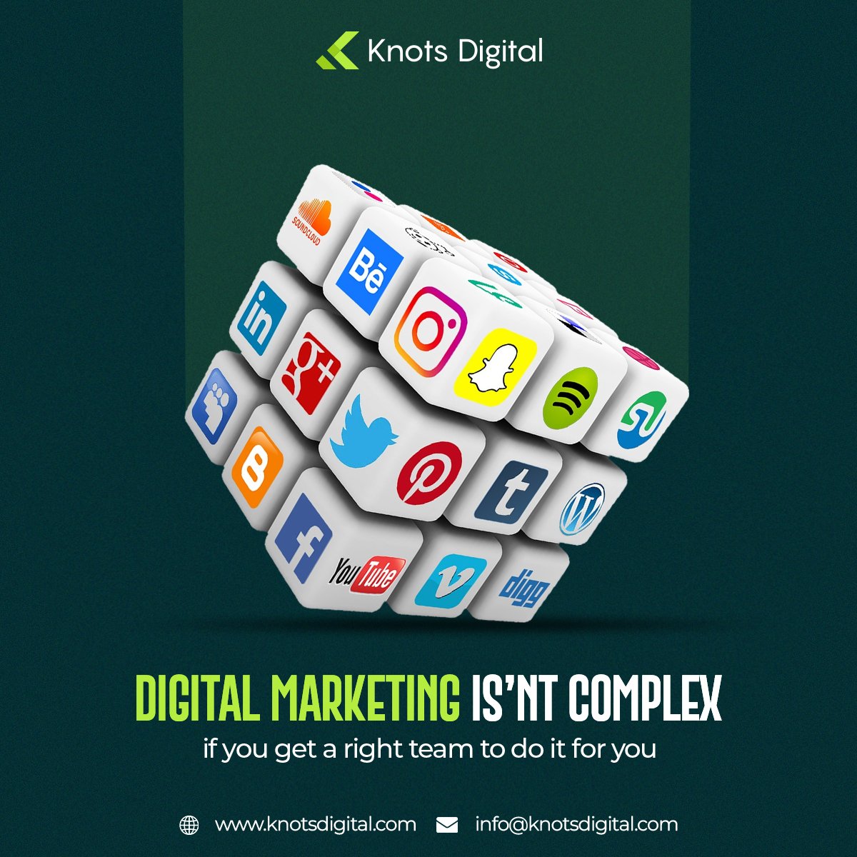 knotsdigital's tweet photo. Digital marketing is the use of digital technologies to reach prospects and increase your customer base.

Learn More: https://t.co/bafZFs0bwY

#digitalmarketing #advertisingagency #digitaladvertising #seo #smm #ppc #google #googleranking #websiteranking #knotsdigital https://t.co/vDp7WE0zhI