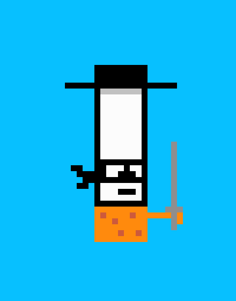 "Zorro cigarette" 
is available on secondary market 🥳🥳🥳🥳
<a href="/objktcom/">objkt</a>

Visit:objkt.com/asset/hicetnun…

#nft #objktcom #pixelartist  #objkt #NFTCommunity #NFTartists #pixelartwork