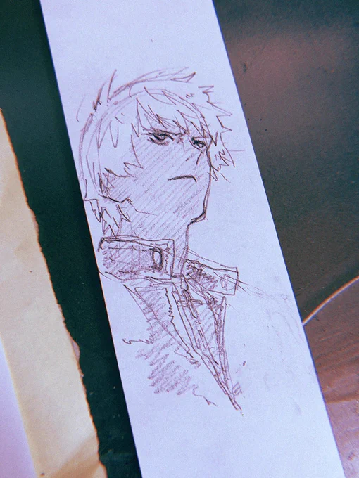 K'#snk #kof #fanart #doodle #落書き 