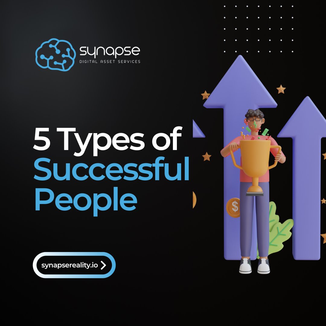 Successful people come in many forms, and what makes them successful varies significantly from person to person. The following five types of people are most likely to be successful.

facebook.com/SynapseReality…
