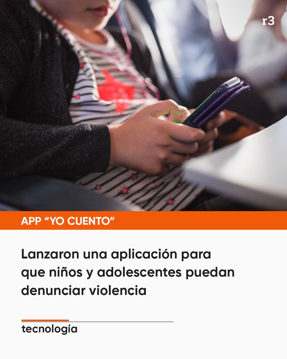 📲 La aplicación, lanzada en Misiones, permitirá que niños y adolescentes de entre 6 y 17 años puedan denunciar situaciones de vulneración de derechos y/o violencia hacia ellos.

🗞 Seguí leyendo 👉 bit.ly/409yxz0
#Argentina #App #YoCuento #rosario3