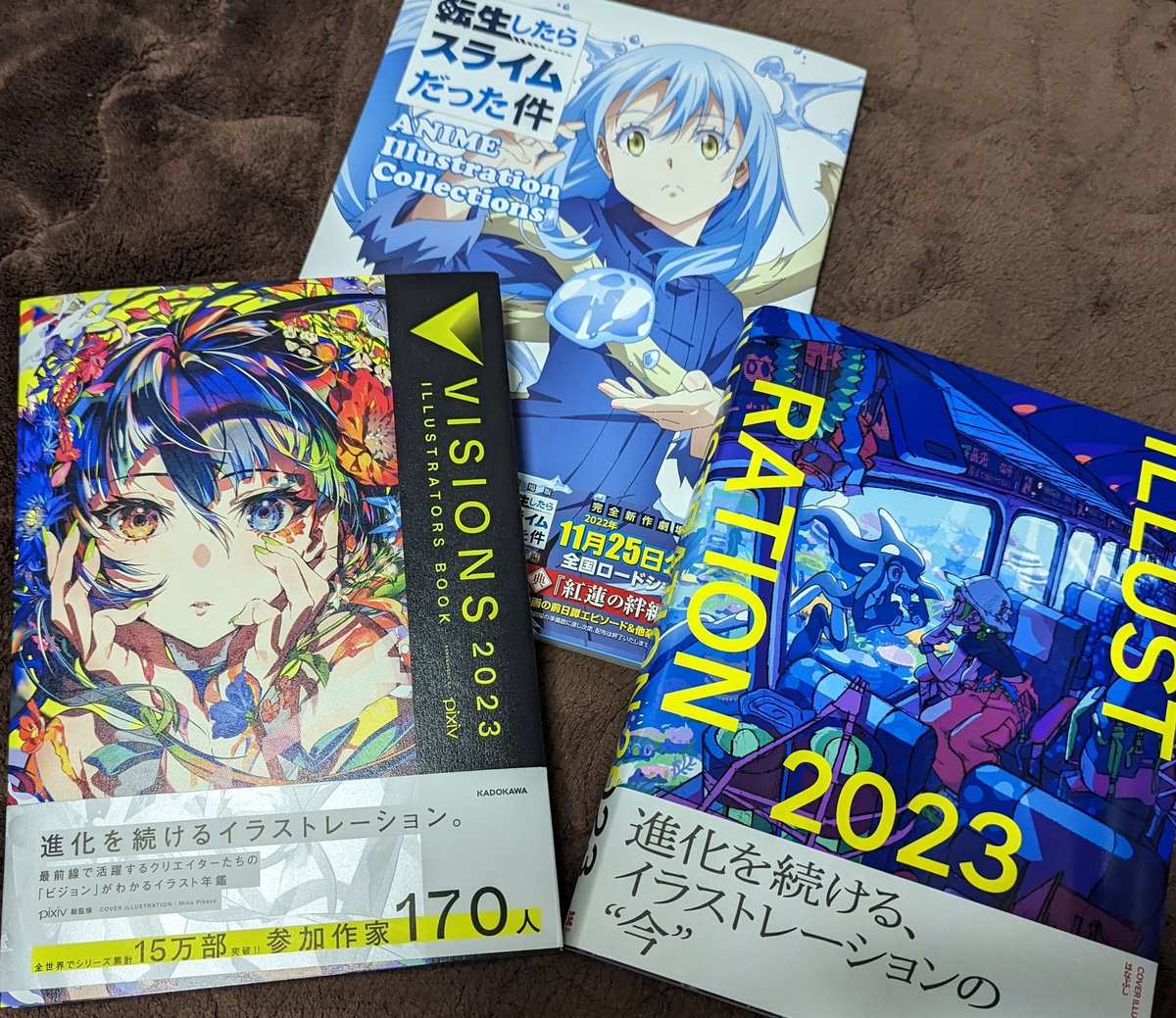 画集買った
どれもオススメです

パラパラめくるの楽しすぎ
#VISIONS2023 #ILST2023