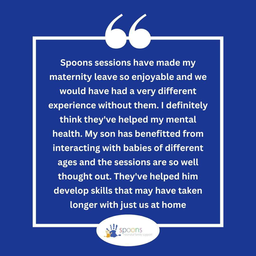 All the #FridayFeels
reading this lovely feedback from one of our families

Appropriate community support can be a lifeline for parents following discharge from neonatal care

Our sessions provide a safe, nurturing space for parents &amp; their babies ♥️

#FeedbackFriday