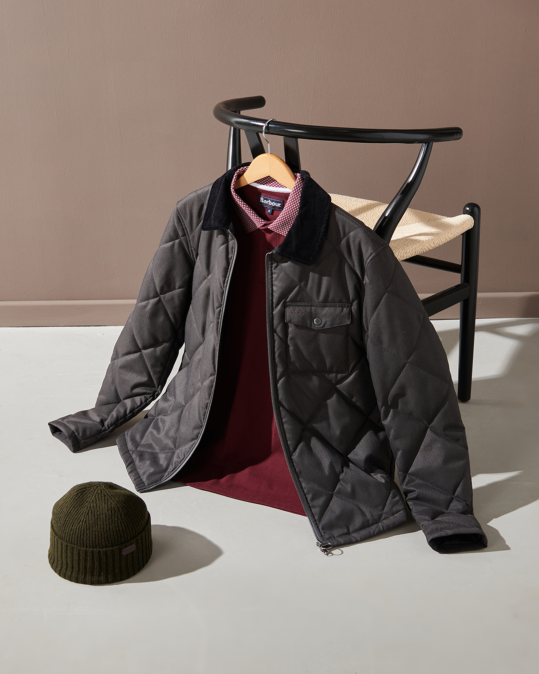 Barbour cole jacket deals