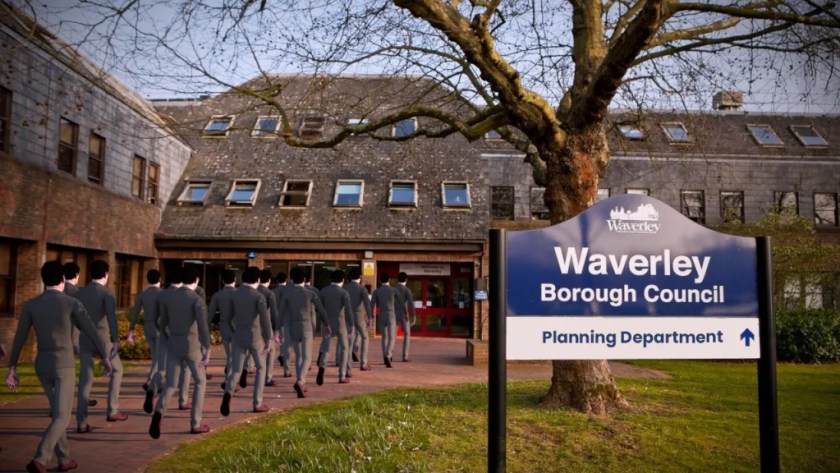 Williamweb1's tweet photo. Are the men in grey suits about to march into ‘Your Waverley?'

https://t.co/mq62MpLnD4 https://t.co/8mABW34Sxj
