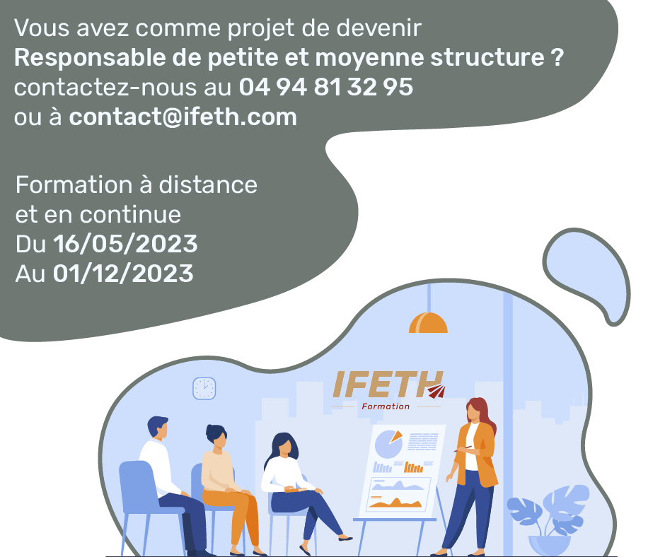 ifeth_tag's tweet photo. 🏋️ Vous avez le goût du challenge et les épaules pour l’encaisser ?

🎓 @IFETH vous propose d’obtenir le titre de Responsable Petite et Moyenne Structure. 

🗓️ Dates de la formation à distance : 16/05/2023 au 01/12/2023 https://t.co/qGeYk0uHOB