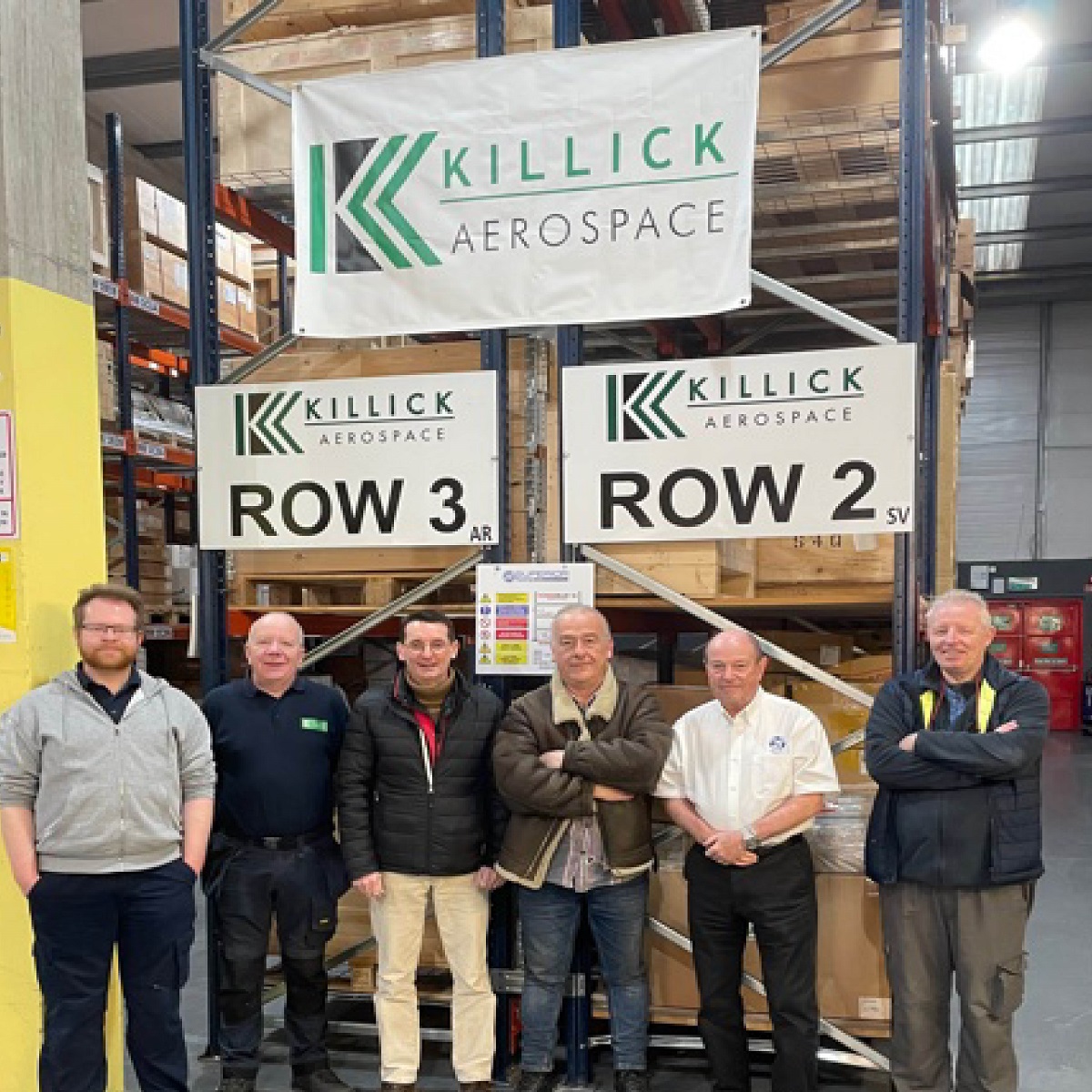 aviationsupp's tweet image. The Killick Aerospace quality team poses during their #AS9120 &amp;amp; #ASA100 surveillance audits. #ASACB #AviationTooling #AviationEngines #NGS #aviationquality #businessjet