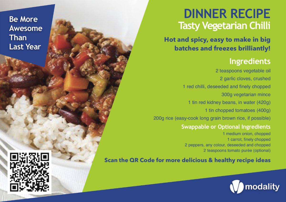 ModalityGP's tweet photo. Looking for inspiration for dinner tonight? There are lots of delicious and healthy recipes online here - https://t.co/JW24kPT637

#bemoreawesome #dinnerrecipes #healthyoptions #recipeideas https://t.co/5r8OeAoiZF