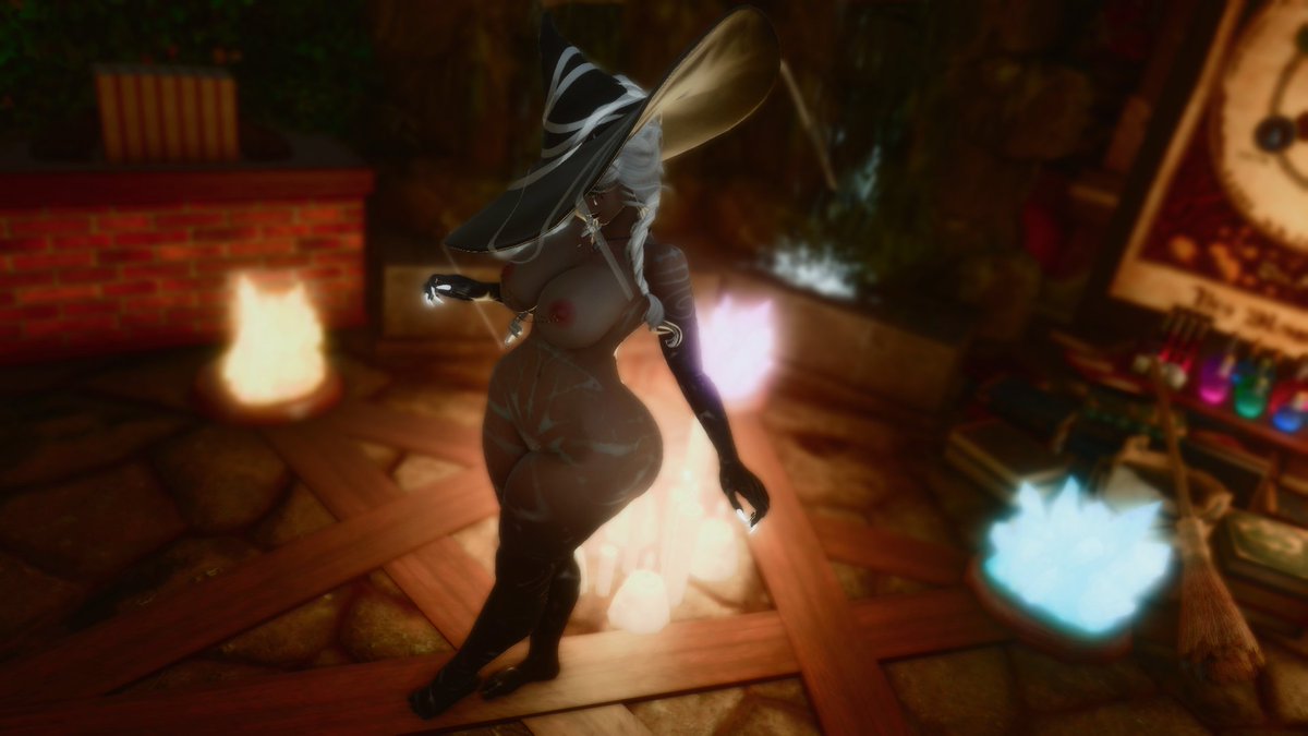 ErzsebetPoses's tweet photo. #ffxivnsfw #demonwitch #succubus #GPOSERSNSFW https://t.co/H4VC33EsxK
