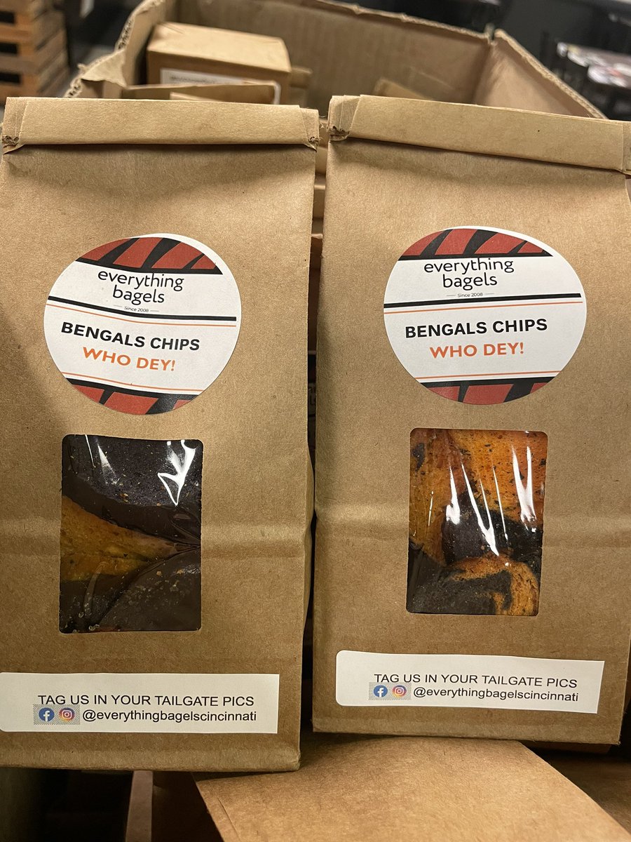 Bengal Jim’s BTR on Twitter "Just picked up 500 Bengal Bagels and 500