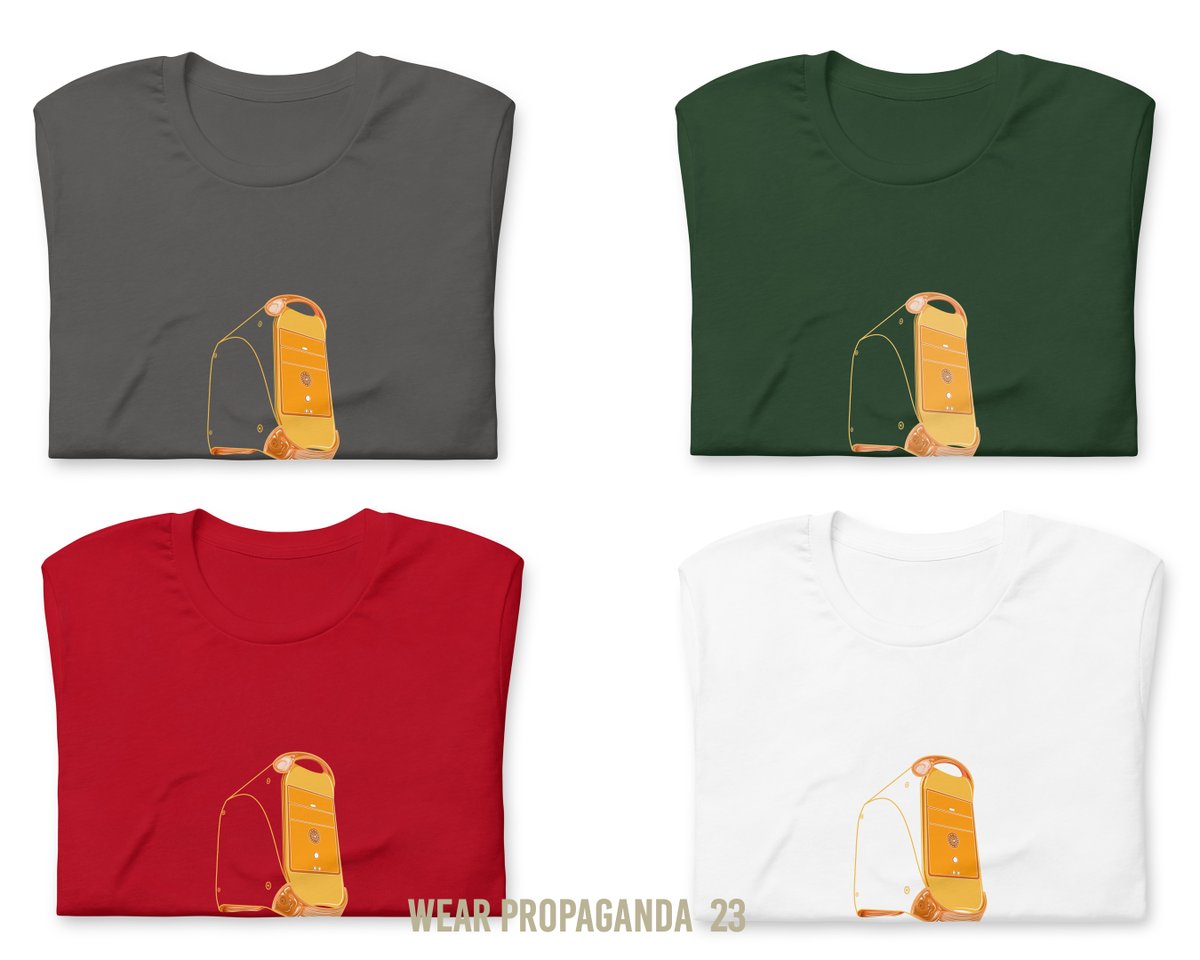 Wear_Propaganda's tweet image. Once dubbed the “personal super computer” that you can now wear! bit.ly/2HjyIkY #macG4 #computers #powercomputers #classiccomputer #devices #geek #popart #technology #tech #clothing #tshirt #lovetechnology #loveyourcomputer #Apple