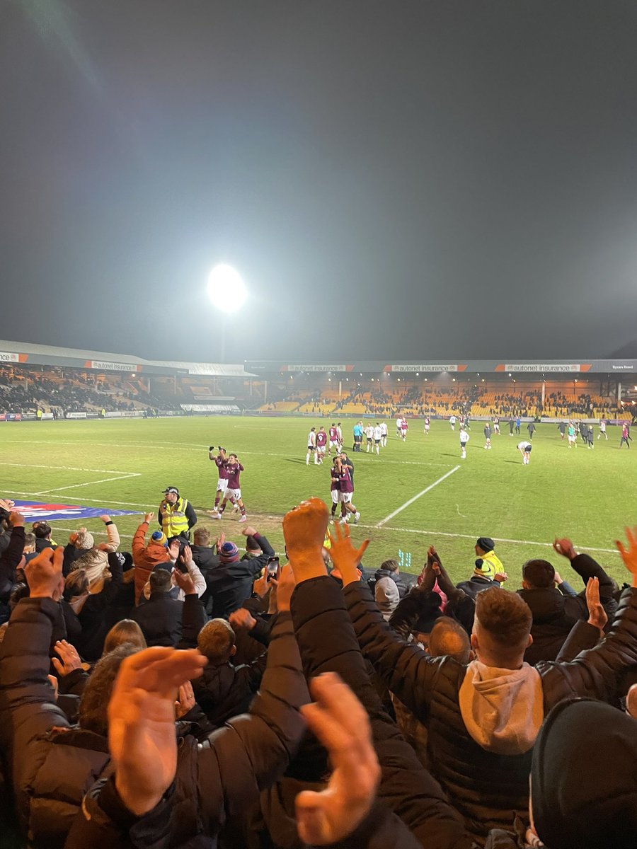 Still can’t believe Port Vale away ended up being one of my top 5 best away days ever!!! 🐏👊🏼🐏👊🏼 #DCFC #dcfcfans <a href="/chaddram/">Phil Carter</a> 👌🏼