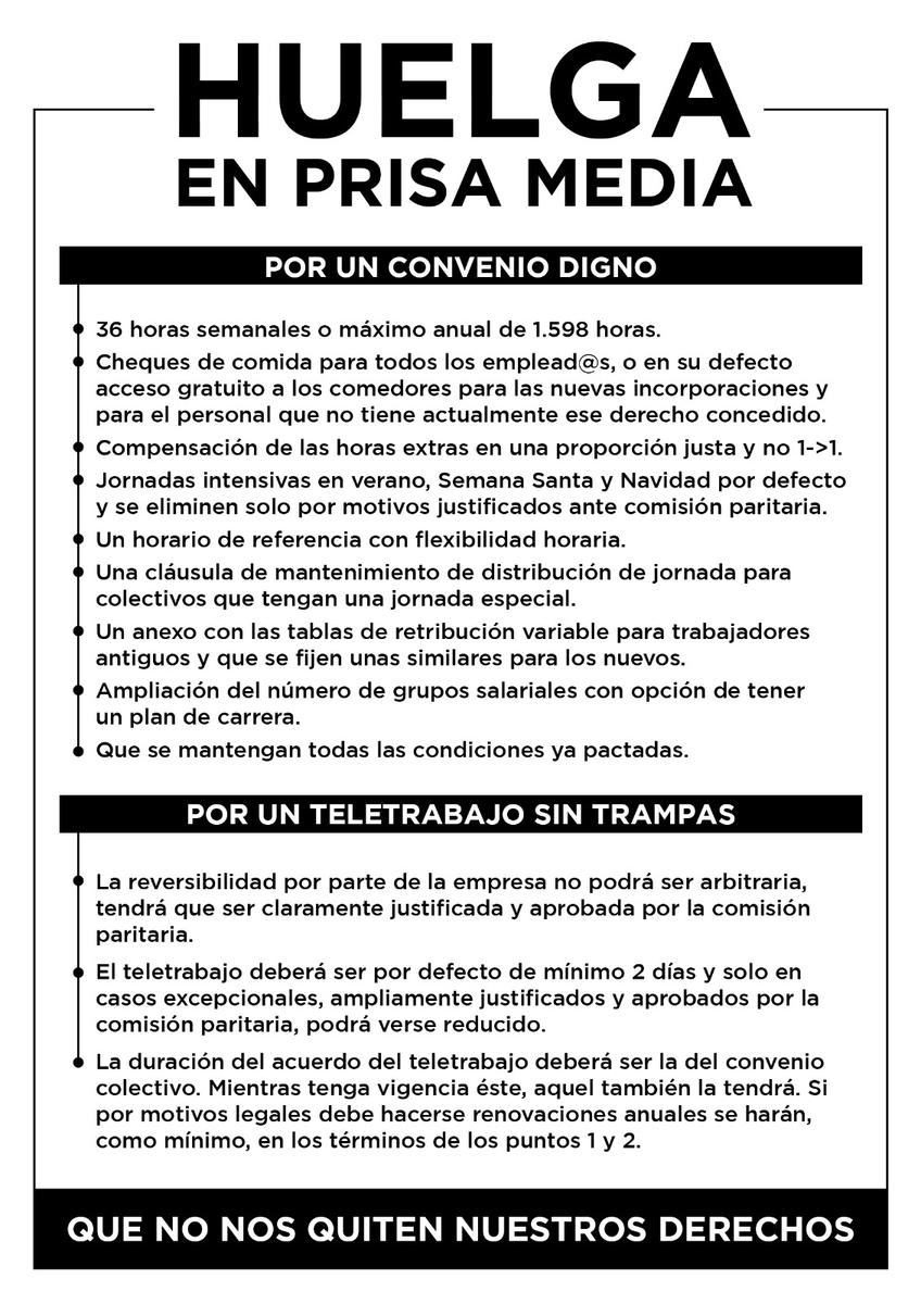 Comité de Prisa Media tweet media